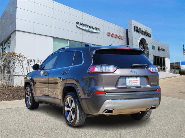 used 2021 Jeep Cherokee car, priced at $19,998