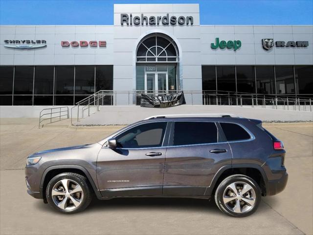 used 2021 Jeep Cherokee car, priced at $19,884