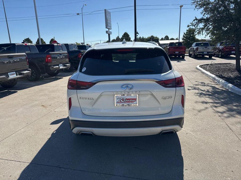 used 2021 INFINITI QX50 car, priced at $19,792
