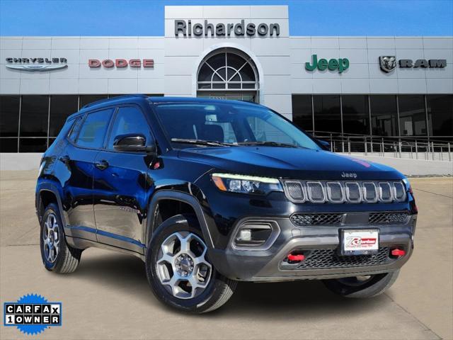 used 2022 Jeep Compass car, priced at $21,999