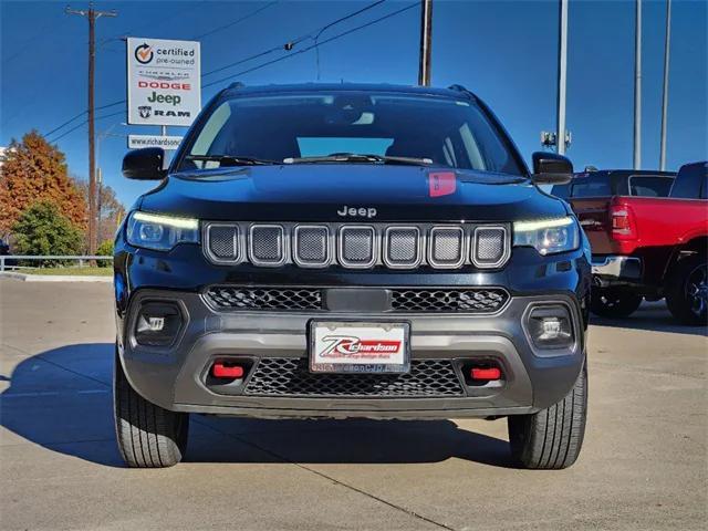 used 2022 Jeep Compass car, priced at $21,999