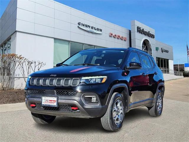 used 2022 Jeep Compass car, priced at $21,999