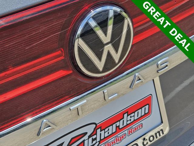 used 2024 Volkswagen Atlas car, priced at $33,000