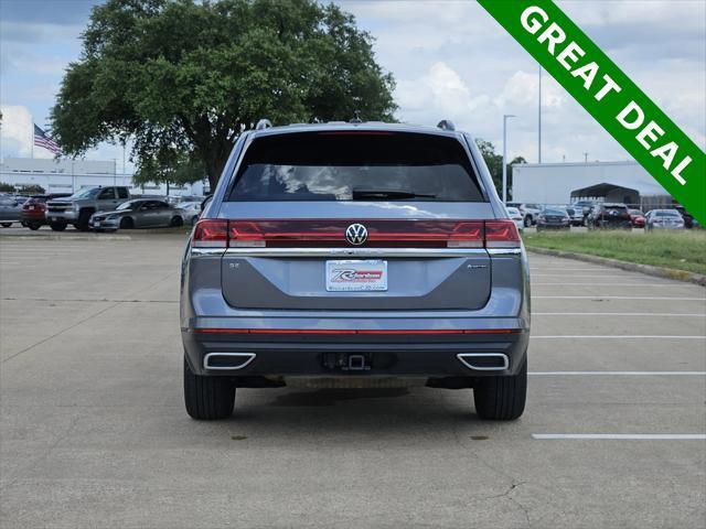 used 2024 Volkswagen Atlas car, priced at $33,000