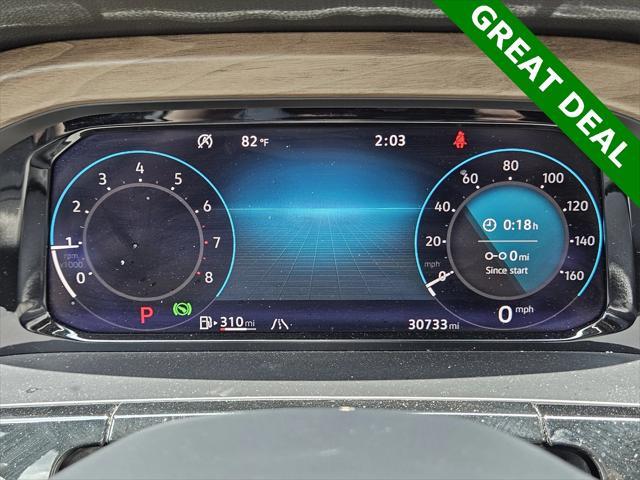used 2024 Volkswagen Atlas car, priced at $33,000