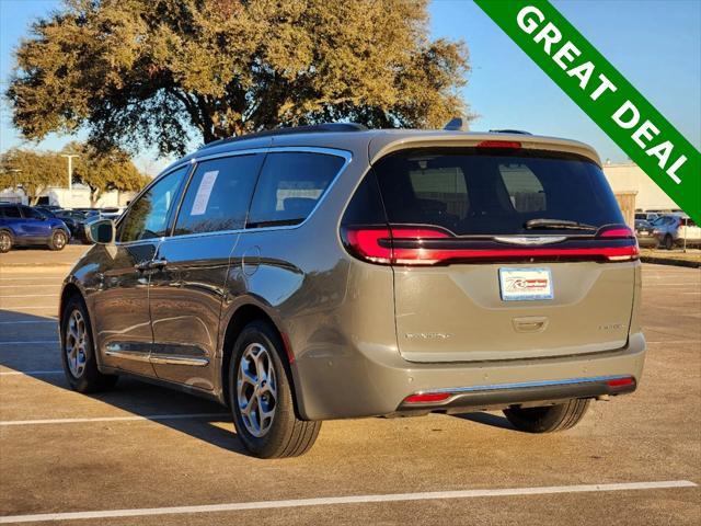 used 2022 Chrysler Pacifica car, priced at $24,655