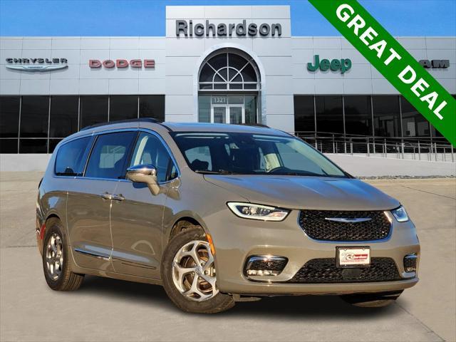 used 2022 Chrysler Pacifica car, priced at $21,884