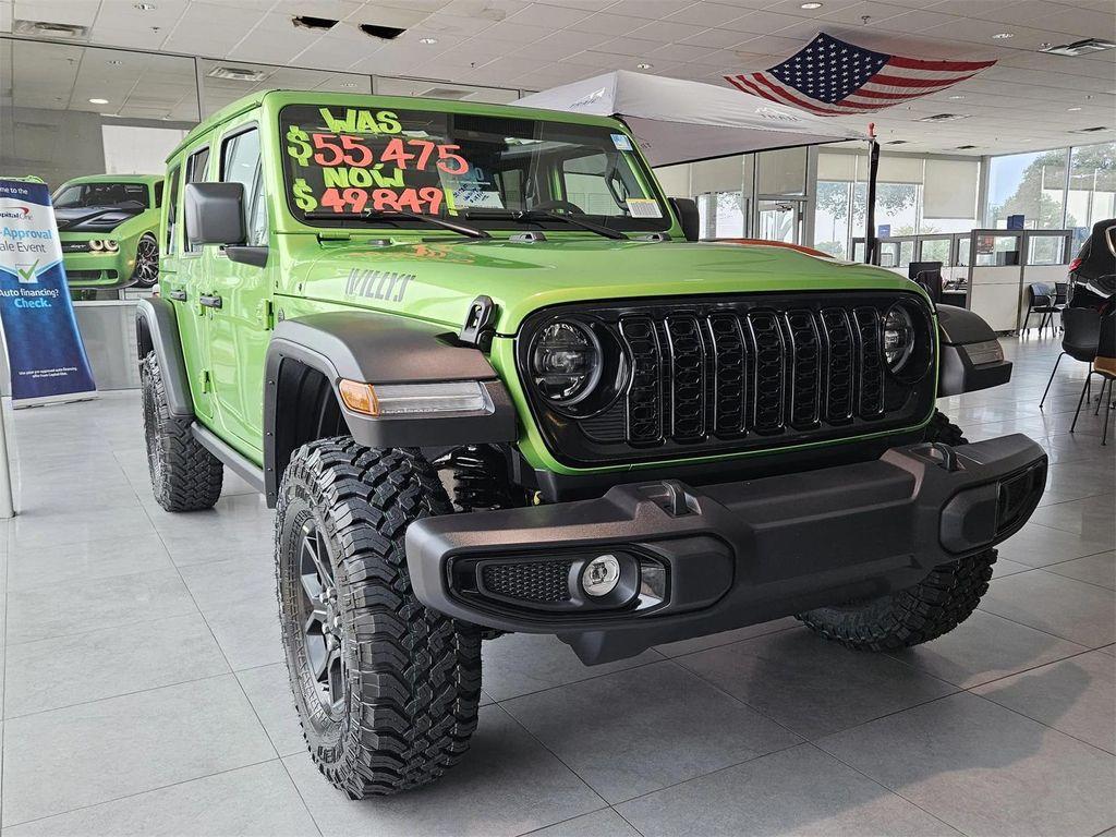 new 2025 Jeep Wrangler car, priced at $45,666