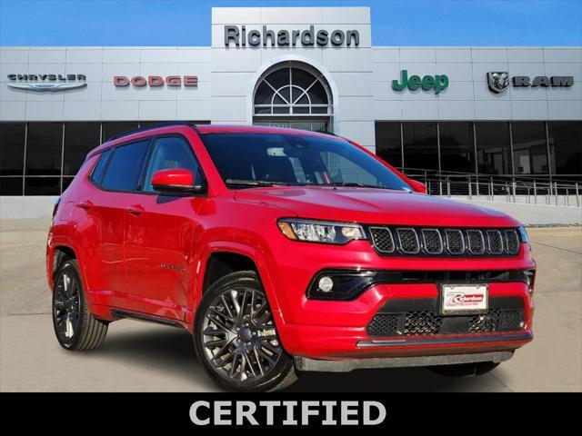 used 2023 Jeep Compass car, priced at $22,000