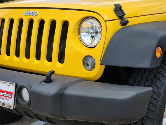 used 2015 Jeep Wrangler car, priced at $19,900