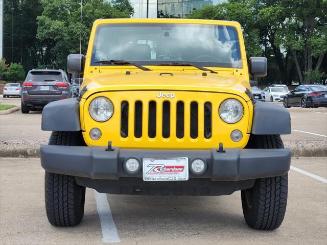 used 2015 Jeep Wrangler car, priced at $19,900