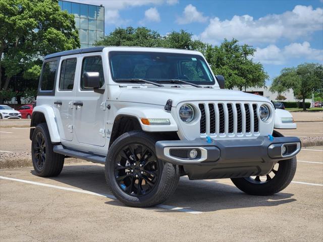 used 2022 Jeep Wrangler Unlimited 4xe car, priced at $33,500