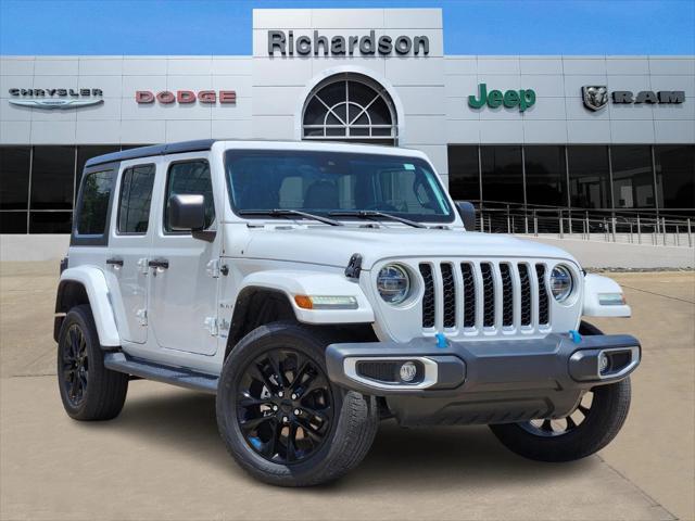 used 2022 Jeep Wrangler Unlimited 4xe car, priced at $33,500