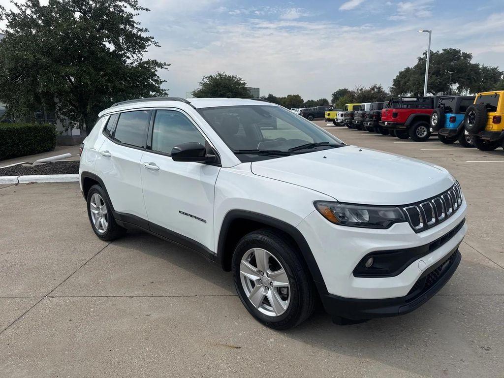 used 2022 Jeep Compass car, priced at $21,090