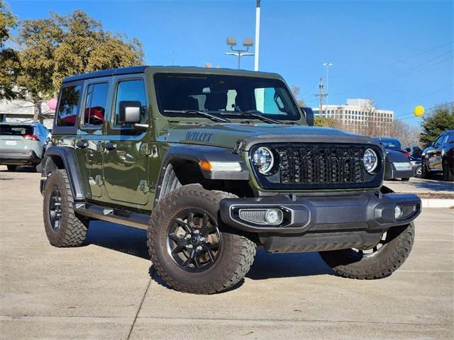 used 2024 Jeep Wrangler car, priced at $42,497