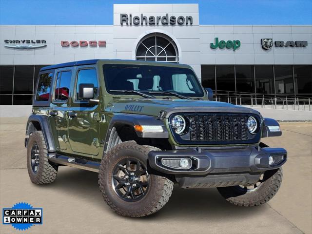 used 2024 Jeep Wrangler car, priced at $41,999