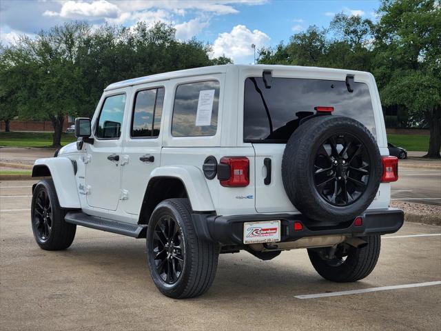 used 2021 Jeep Wrangler Unlimited 4xe car, priced at $31,944