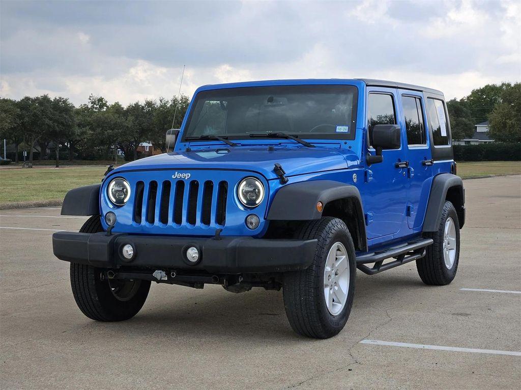 used 2016 Jeep Wrangler Unlimited car, priced at $18,850
