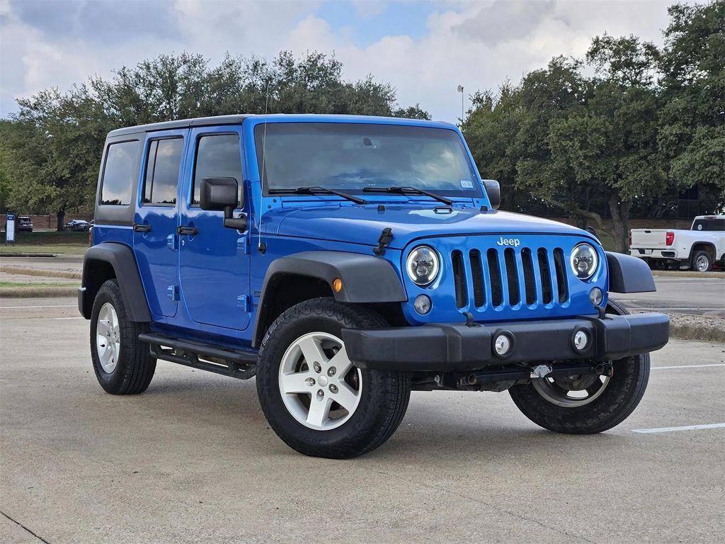 used 2016 Jeep Wrangler Unlimited car, priced at $18,888