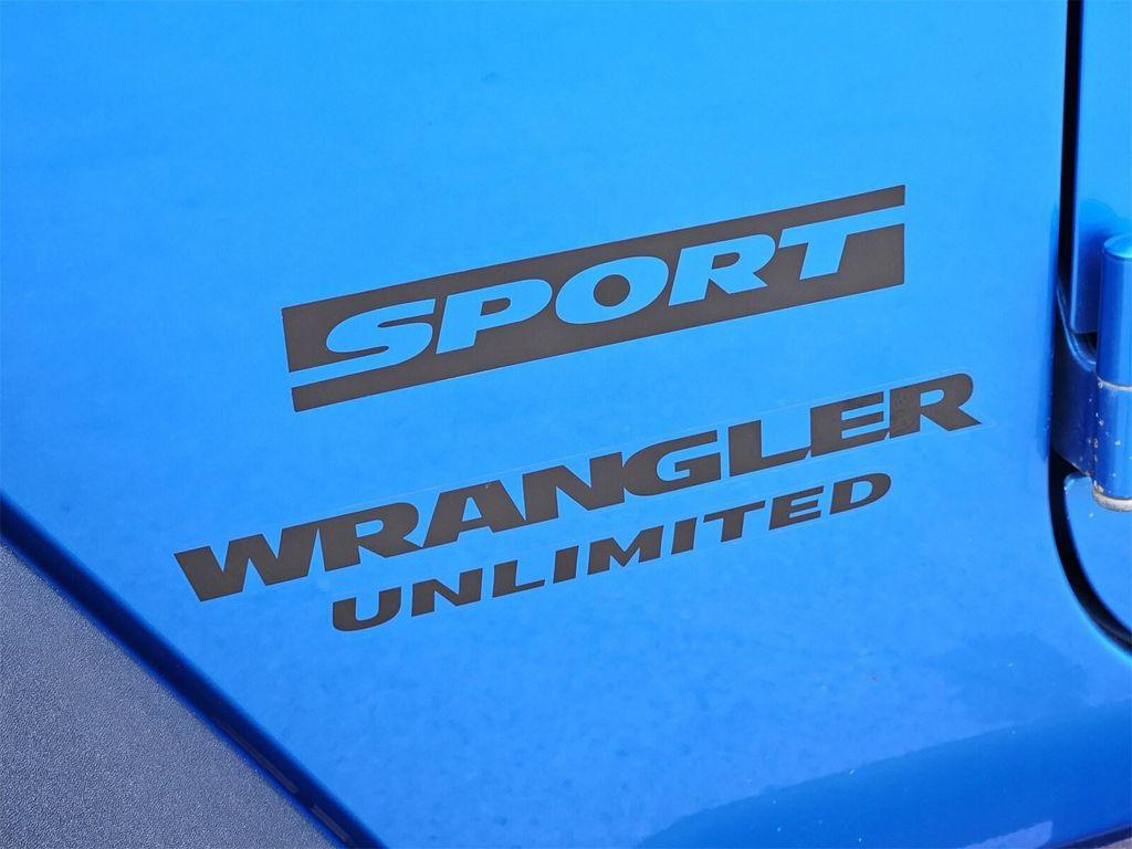 used 2016 Jeep Wrangler Unlimited car, priced at $18,850