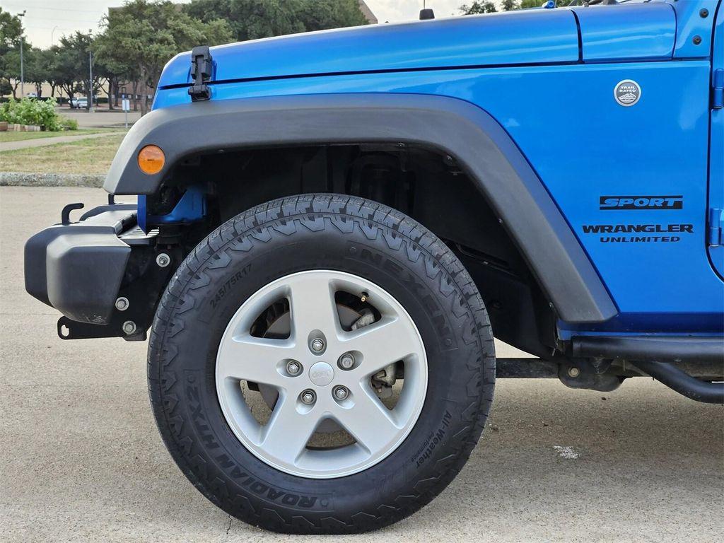 used 2016 Jeep Wrangler Unlimited car, priced at $18,850
