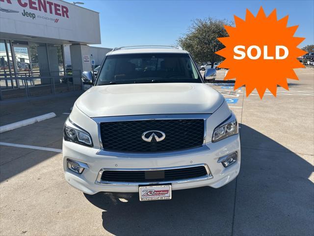 used 2017 INFINITI QX80 car, priced at $18,884