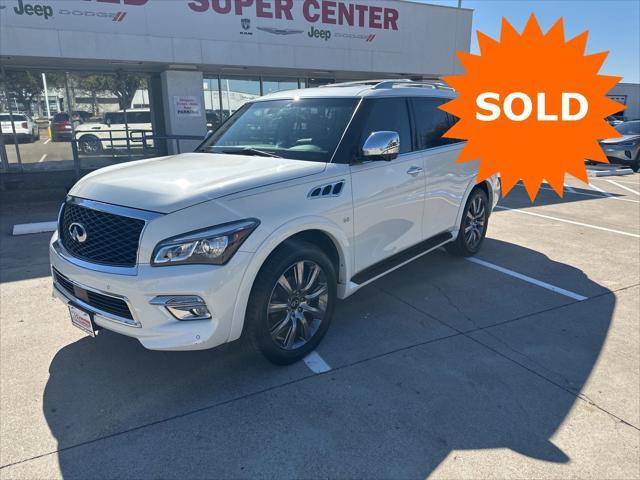 used 2017 INFINITI QX80 car, priced at $18,884