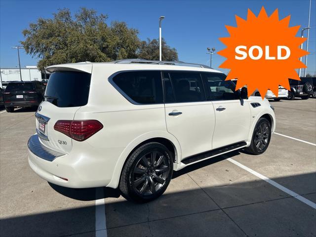 used 2017 INFINITI QX80 car, priced at $18,884