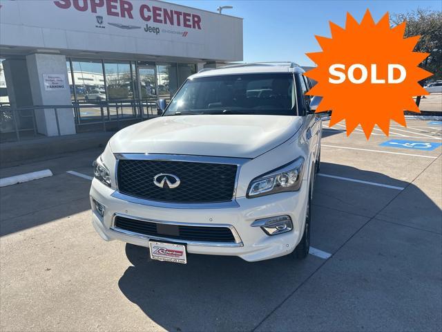 used 2017 INFINITI QX80 car, priced at $18,884