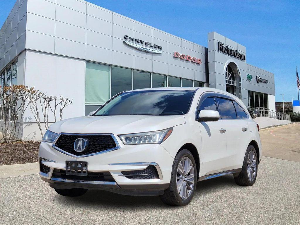 used 2018 Acura MDX car, priced at $19,895