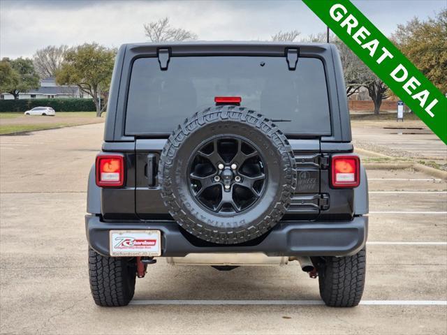 used 2020 Jeep Wrangler Unlimited car, priced at $27,410