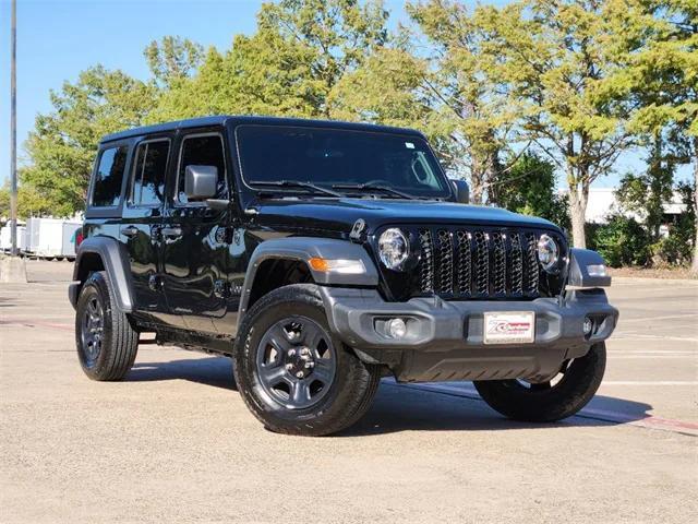 used 2024 Jeep Wrangler car, priced at $35,999