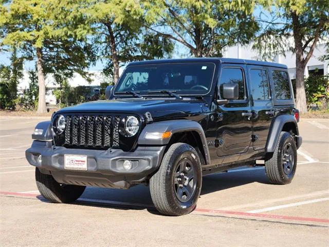 used 2024 Jeep Wrangler car, priced at $35,999