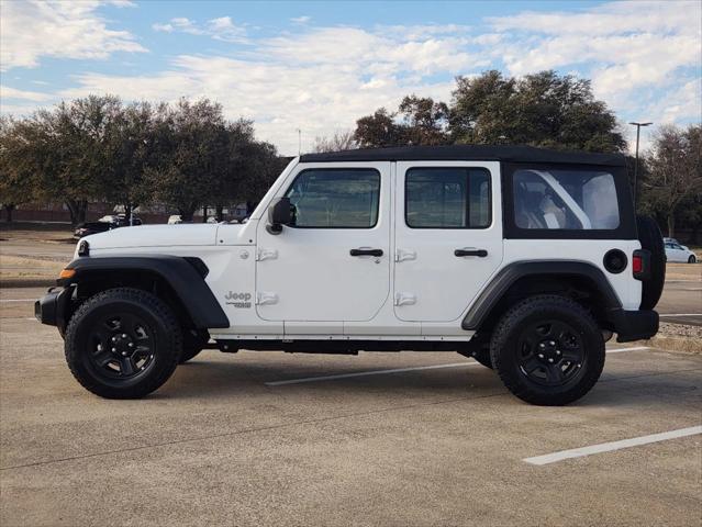 used 2021 Jeep Wrangler Unlimited car, priced at $26,484