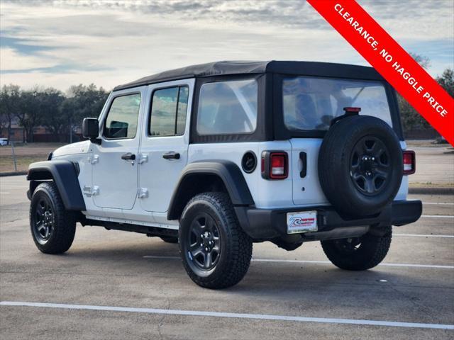 used 2021 Jeep Wrangler Unlimited car, priced at $25,000