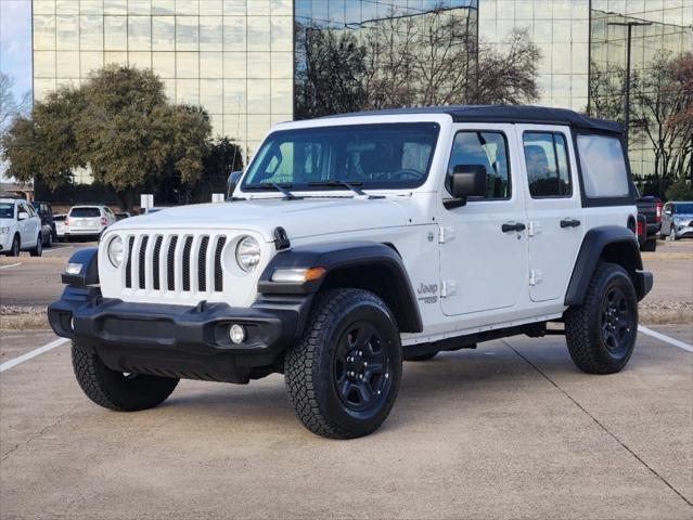 used 2021 Jeep Wrangler Unlimited car, priced at $26,484