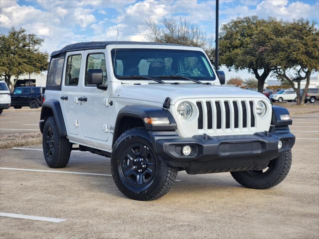 used 2021 Jeep Wrangler Unlimited car, priced at $26,484