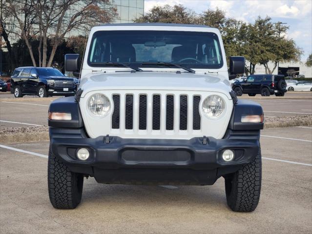 used 2021 Jeep Wrangler Unlimited car, priced at $26,484