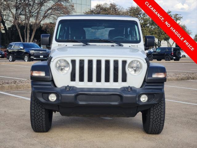 used 2021 Jeep Wrangler Unlimited car, priced at $25,000