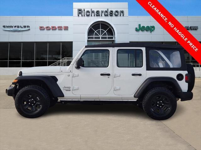 used 2021 Jeep Wrangler Unlimited car, priced at $25,000