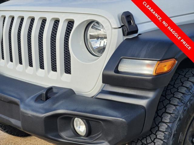 used 2021 Jeep Wrangler Unlimited car, priced at $25,000