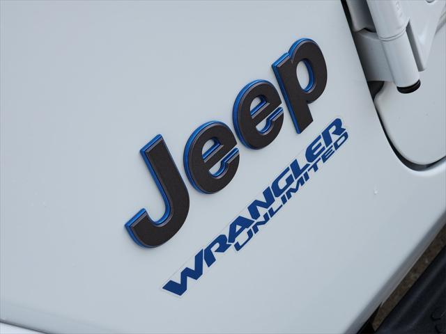 used 2022 Jeep Wrangler Unlimited 4xe car, priced at $36,300