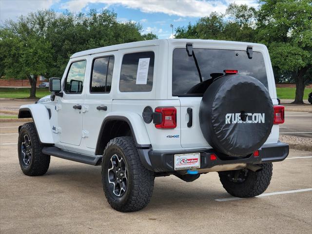 used 2022 Jeep Wrangler Unlimited 4xe car, priced at $36,300