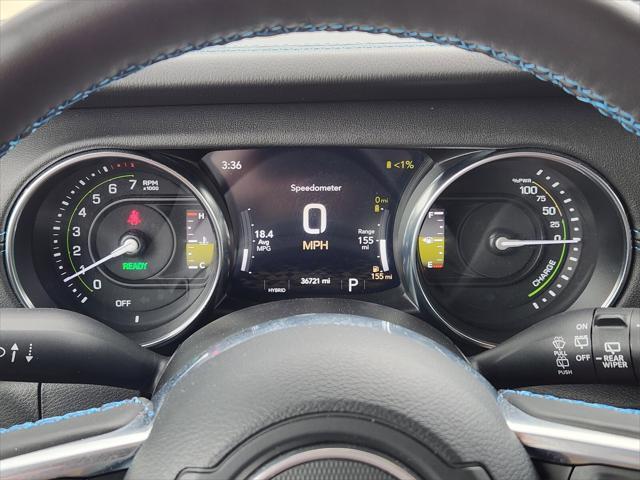 used 2022 Jeep Wrangler Unlimited 4xe car, priced at $36,300