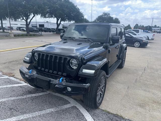 used 2022 Jeep Wrangler Unlimited 4xe car, priced at $36,500
