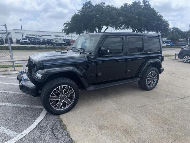 used 2022 Jeep Wrangler Unlimited 4xe car, priced at $36,500