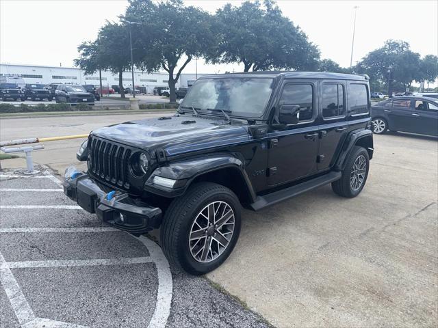 used 2022 Jeep Wrangler Unlimited 4xe car, priced at $36,500