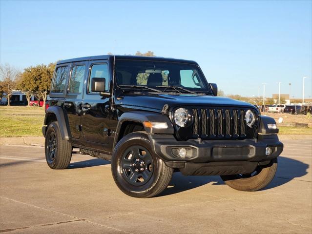 used 2022 Jeep Wrangler Unlimited car, priced at $27,797