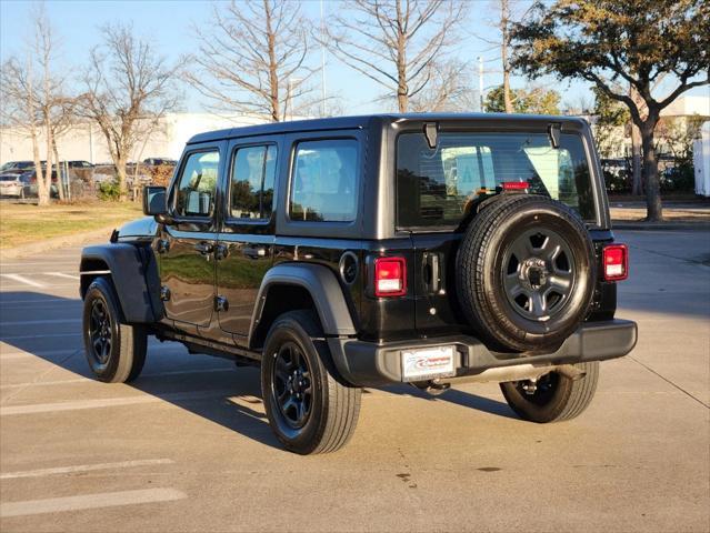 used 2022 Jeep Wrangler Unlimited car, priced at $27,797