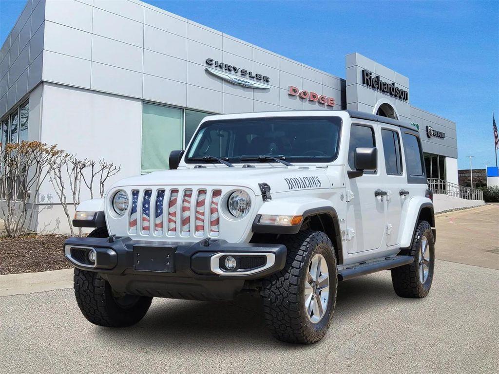 used 2021 Jeep Wrangler Unlimited car, priced at $24,898